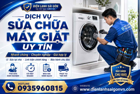 DỊCH VỤ SỬA CHỮA MÁY GIẶT UY TÍN