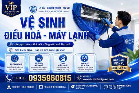 VỆ SINH ĐIỀU HOÀ - MÁY LẠNH
